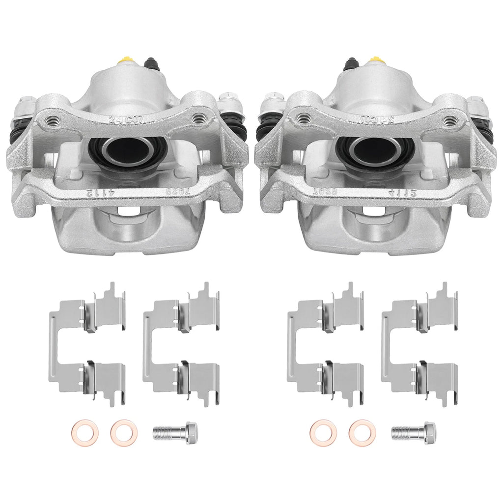 Brake Caliper Set Rear for Toyota Highlander (2008–2013) 2 Pcs with Bracket