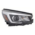 Passenger Side LED Headlight Assembly w/o Logo for 2019-2020 Subaru Forester