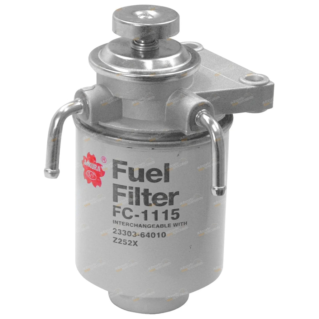 Diesel Fuel Primer Pump Assembly + Filter for Toyota Hilux 2L & 3L