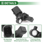 ABS Wheel Speed Sensor No. 2H0927807A for Audi A3 8L1/TT 8N3 (1996–2006)