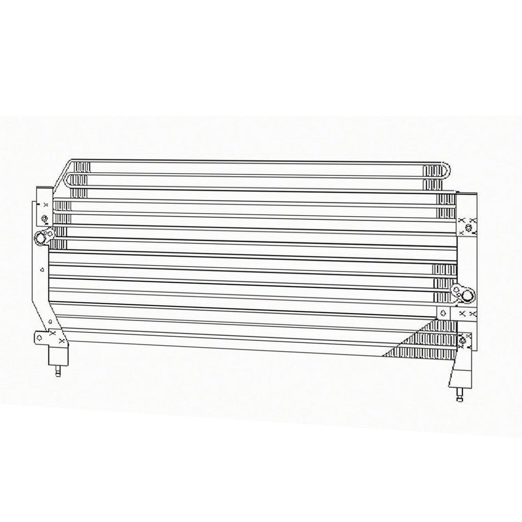 Replacement A/C Condenser Repair Part for Toyota T100 Pickup (1994–1998)
