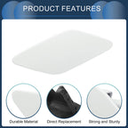Front Right Washer Nozzle Cover Cap for Volkswagen Passat B8 (2015–2022) White