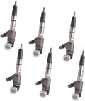 Set of 6 Fuel Injectors 0445110786 0445110792 for Quanchai 4D22EA