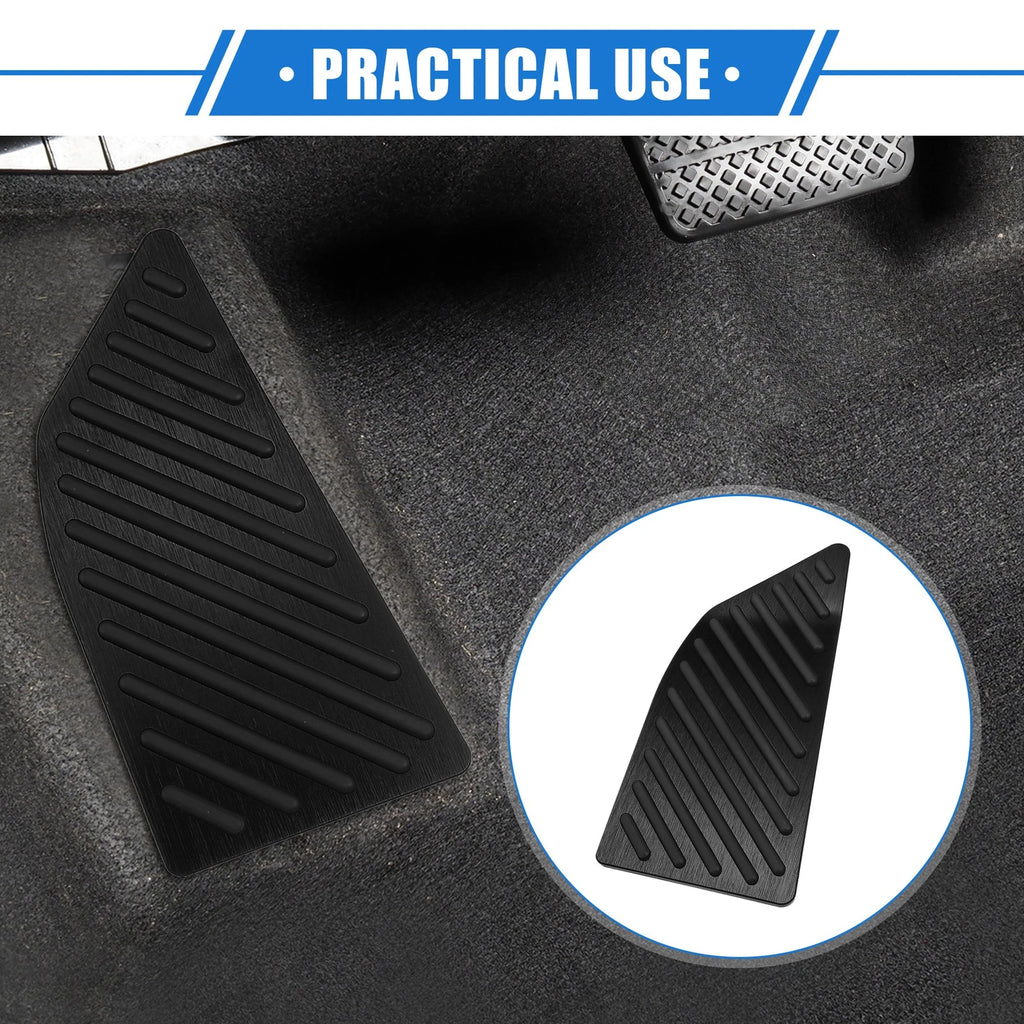 Foot Rest Pedal Cover for Toyota Corolla (2019–2020) Aluminum Alloy Black