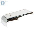 Chrome Left Steel Rear Bumper End Cover for Ford F150 (2015–2020)