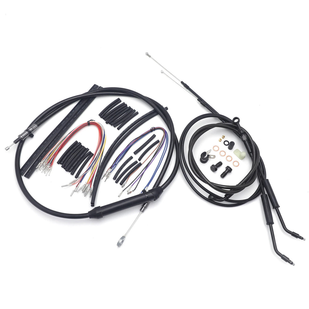 12" Ape Handlebar Cable Kit for Harley Sportster XL (2004–2006)