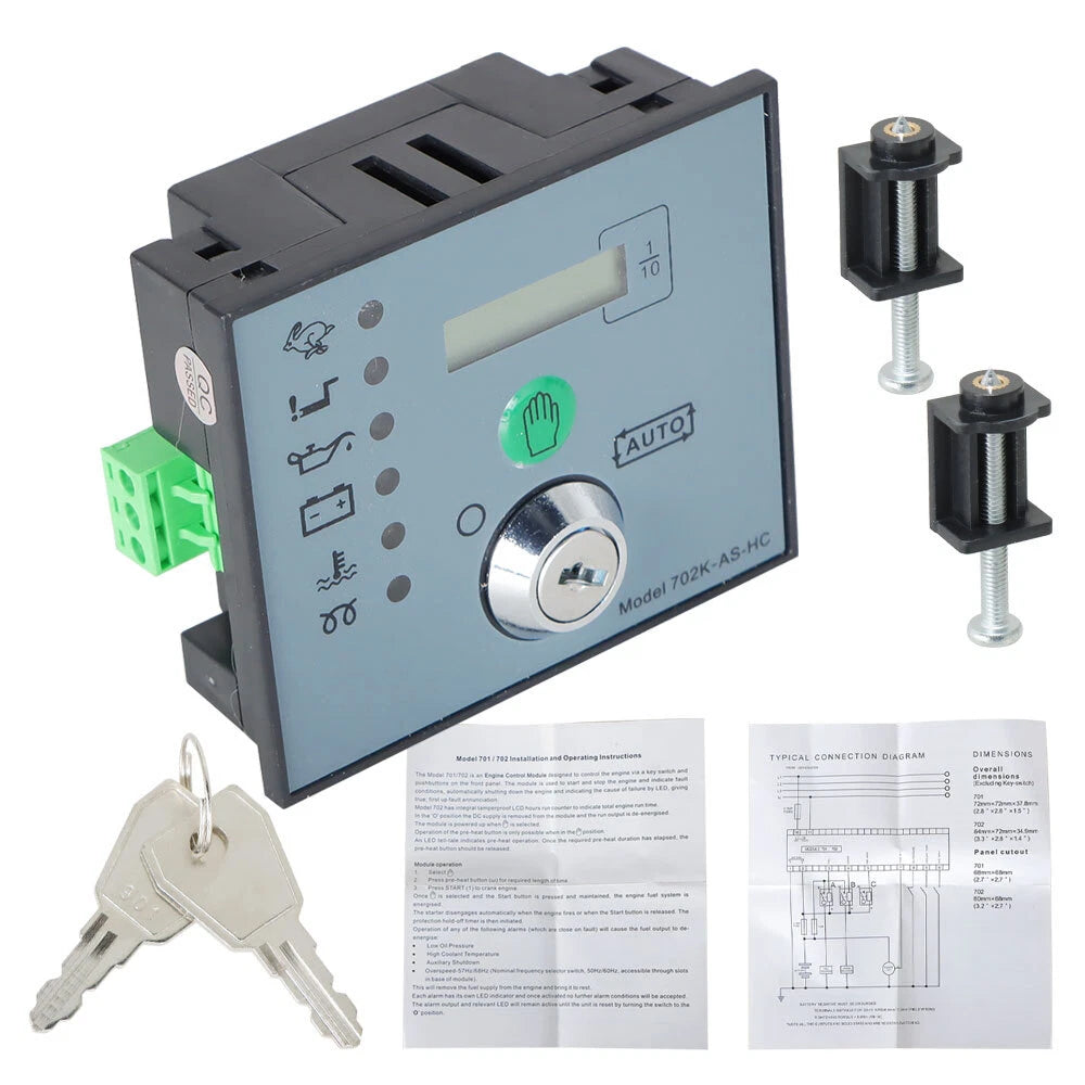 2X Auto Start Generator Controller for DSE702K-AS