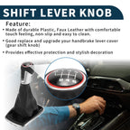 6 Speed Gear Shifter Knob with Cover for Volkswagen Jetta Bora (1999–2004)