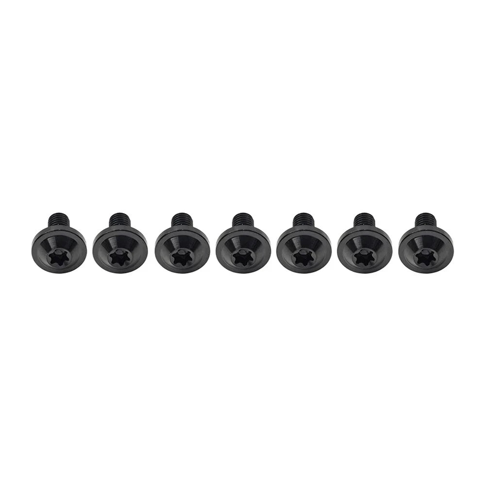 6 x M5x15mm Titanium Bolts Truss Torx Screws for Motorcycle Bike
