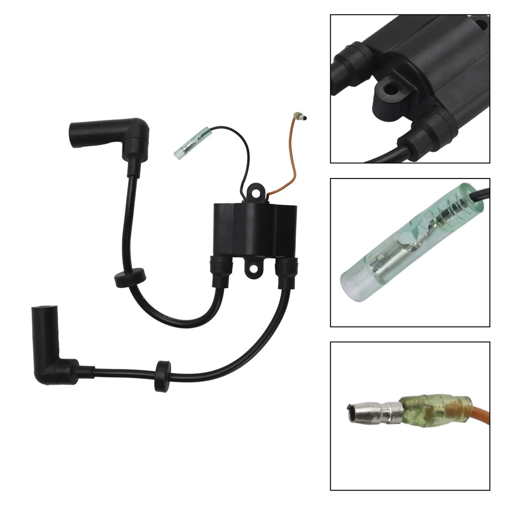 Ignition Coil for Yamaha 20HP F20A F25 25HP T25 45HP F45A 65W-85570-00