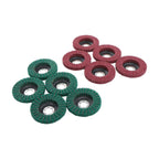 Set of 10 Flap Discs 120 & 240 Grit for Angle Grinder 4-1/2"
