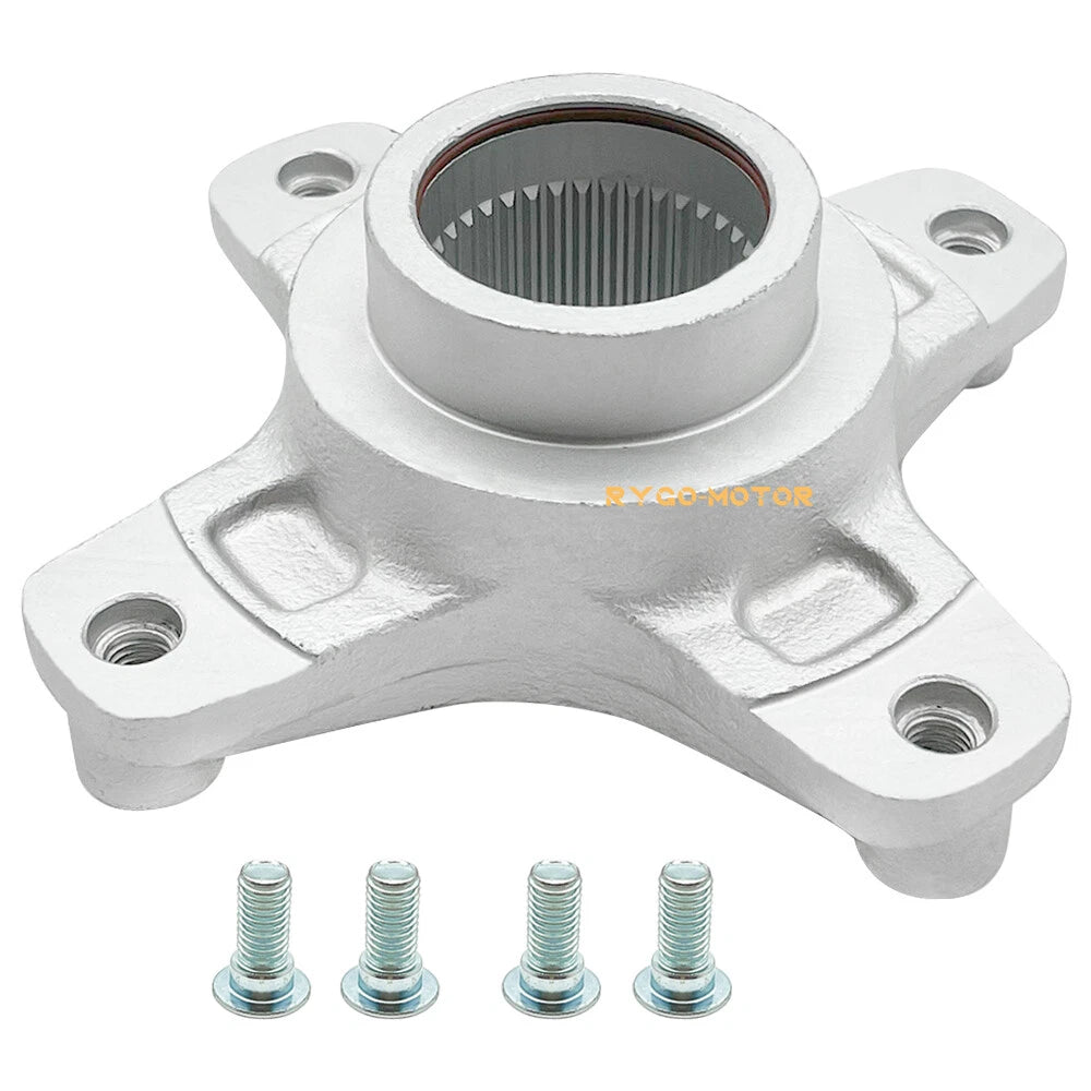 Rear Disc Brake Flange Rotor Hub w/Bolts for Honda Sportrax 400 (1999–2008)