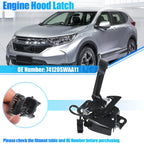 Hood Lock Latch Assembly for Honda CR-V (2007–2009) No. 74120SWAA11