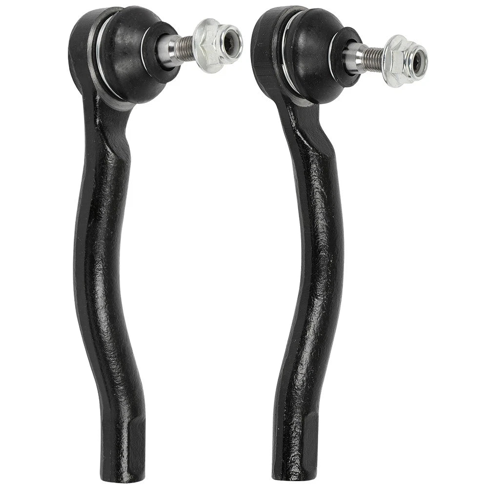 2X Front Outer Steering Tie Rod End Link for Nissan Versa (2012–2022)