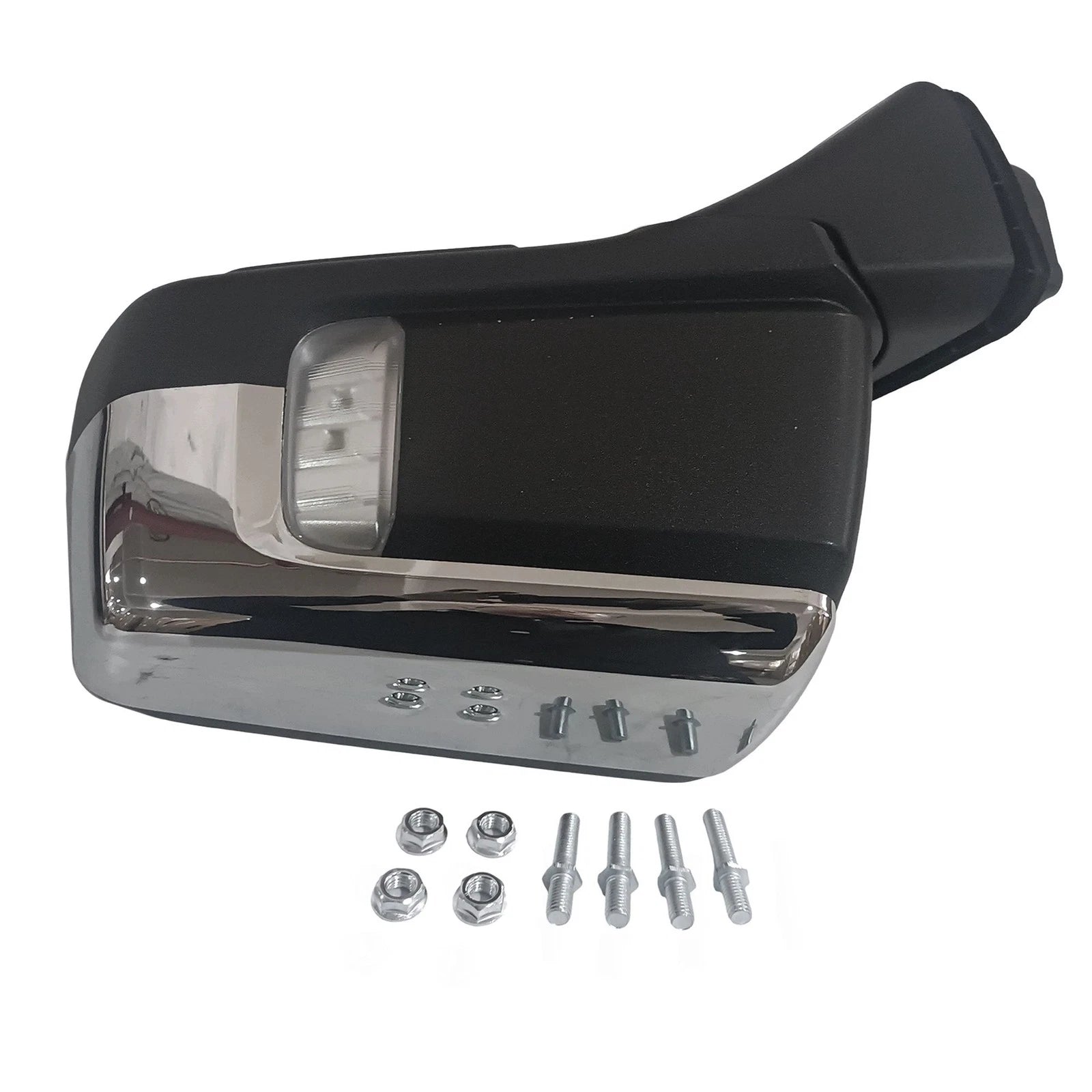 Left Towing Mirrors for Chevy Silverado 1500 (2019–2024) Power Glass Heated Chrome LED