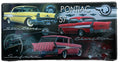 Metal Sign for 1957 Pontiac Star Chief Safari Chieftain