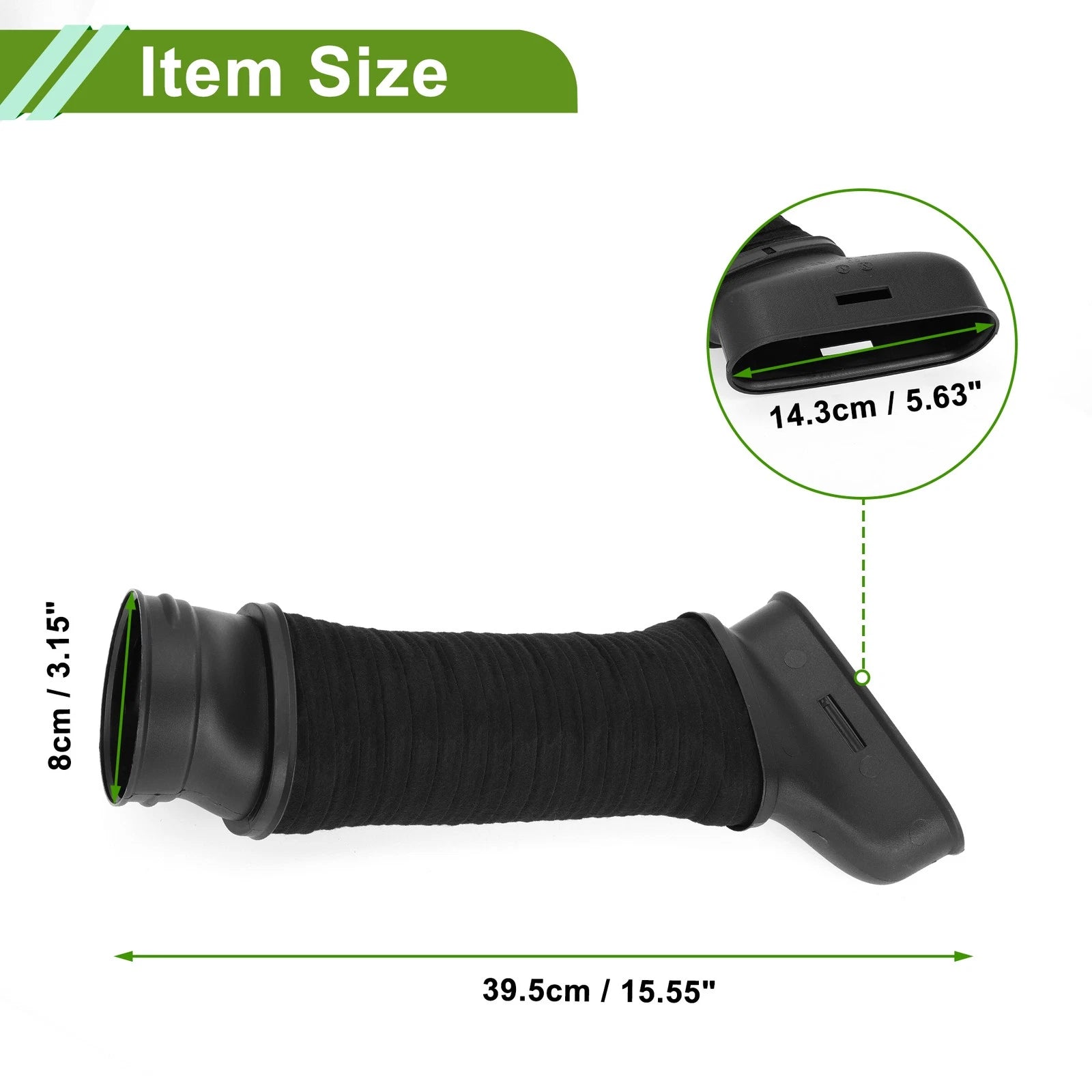 Air Intake Hose Pipe Tube for Mercedes-Benz SLK280 SLK300 (2005–2008)