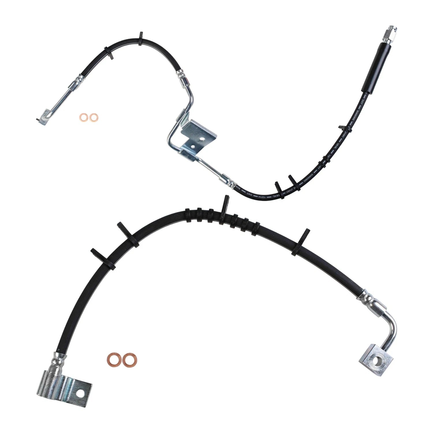 Sunsong Brake Hydraulic Hose Kit for Dodge Ram 3500 RWD (2000–2002)