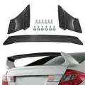 Mugen Style Black Primed Trunk Wing Spoiler for Honda Civic 4DR Sedan