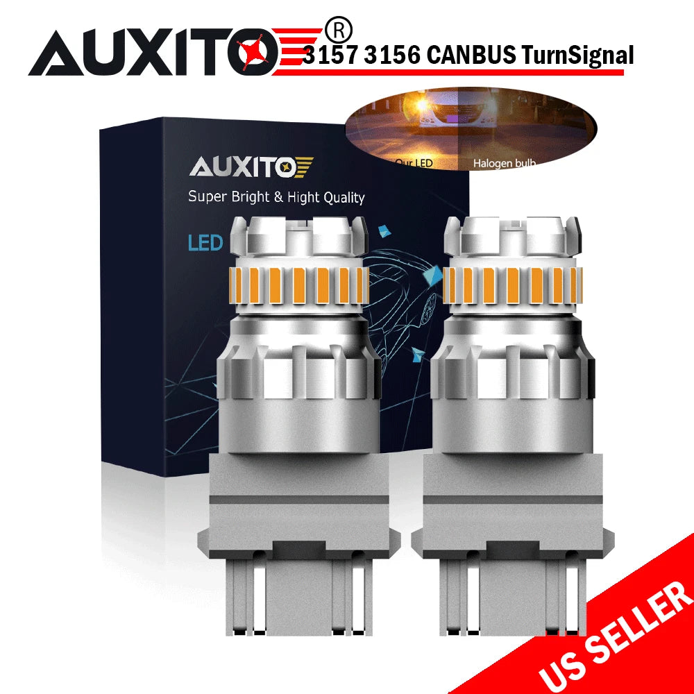 2X Amber Yellow LED Turn Signal Bulbs for [Make Model] ([YYYY–YYYY])