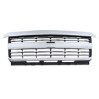 Chrome Front Grille for Chevy Silverado 2500HD 3500HD (2015–2019)