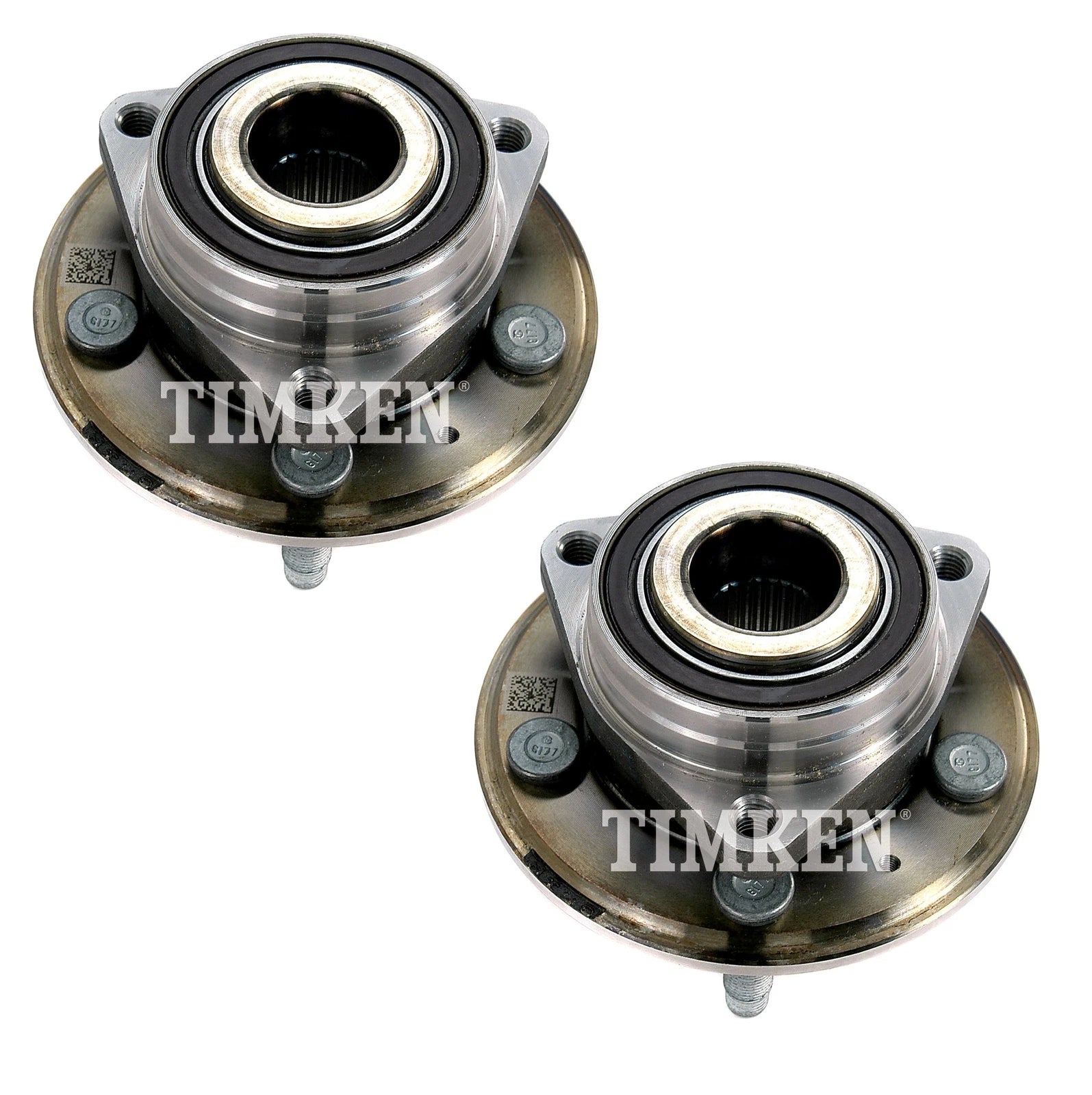 Set of 2 Rear Timken Wheel Bearing & Hub Kit for Cadillac CTS, Chevy Camaro (RWD)