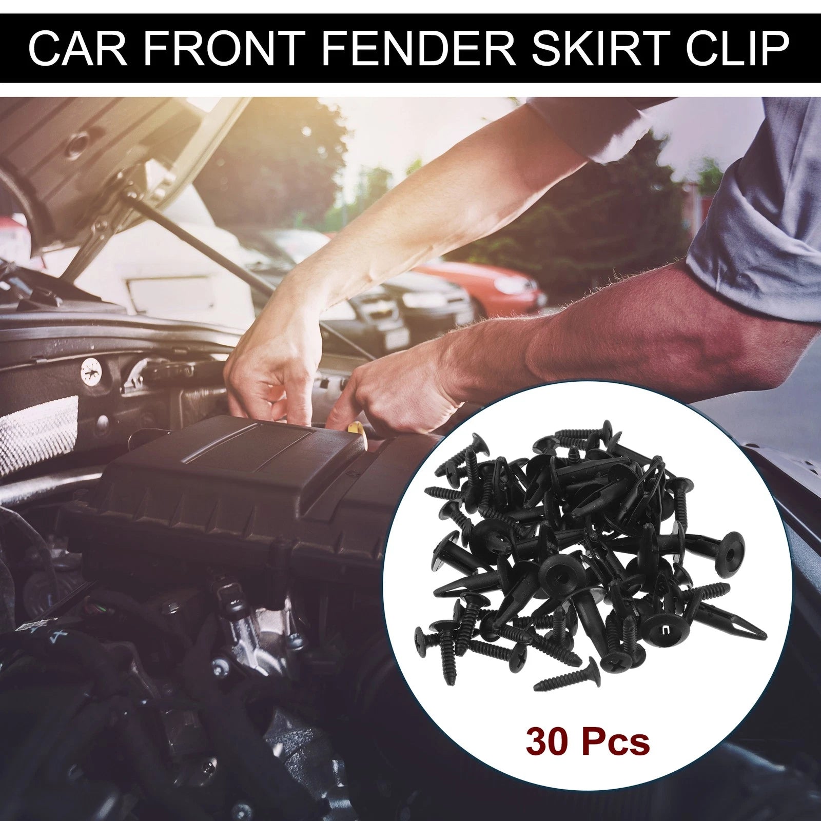 30 Pcs Front Fender Skirt Clip for Chrysler 200 (2011–2014) & Pacifica