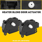 2X HVAC AC Heater Blend Door Actuator for Chrysler 200 (2012â2014)