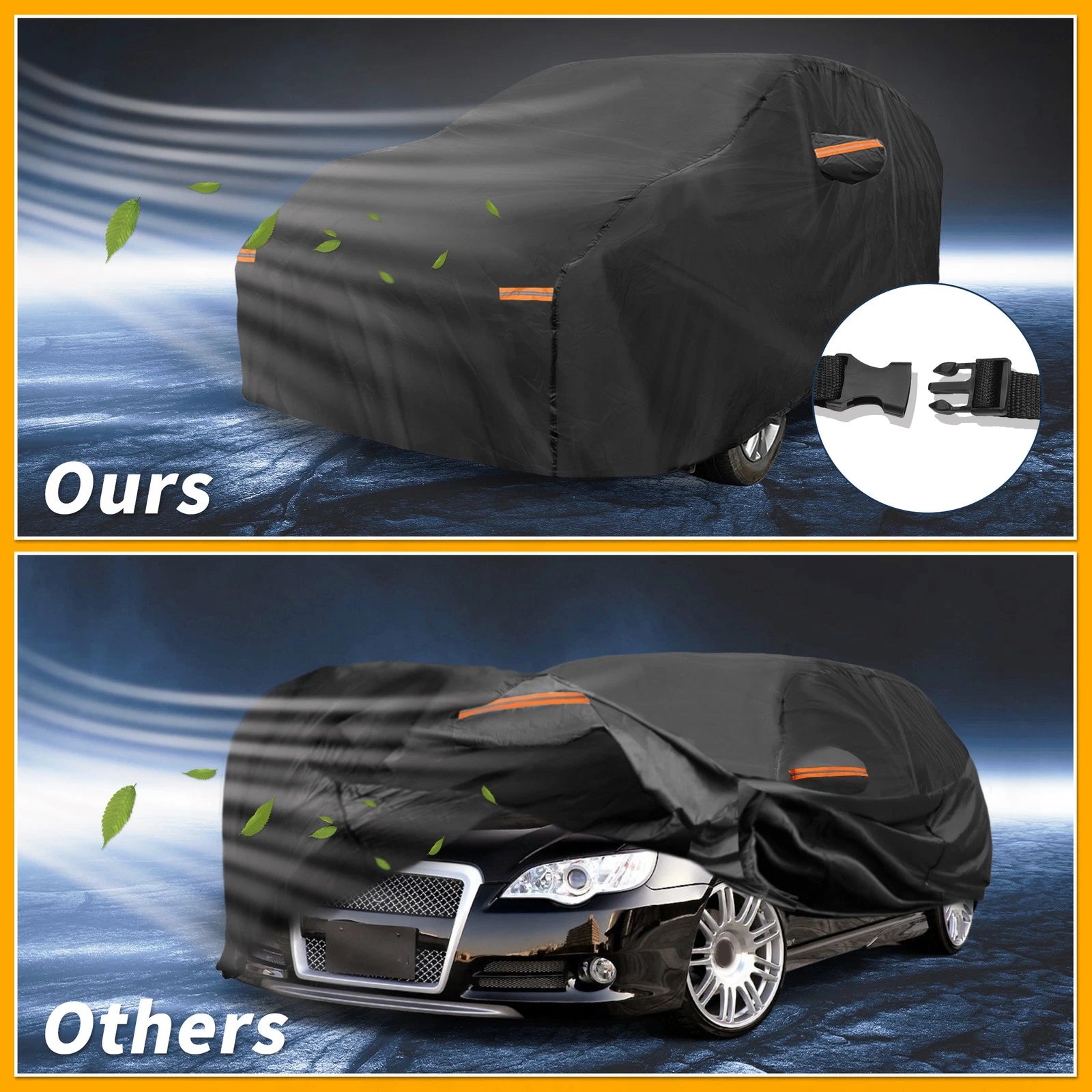 Waterproof Car Cover for Subaru Legacy Hatchback (190T-PU)
