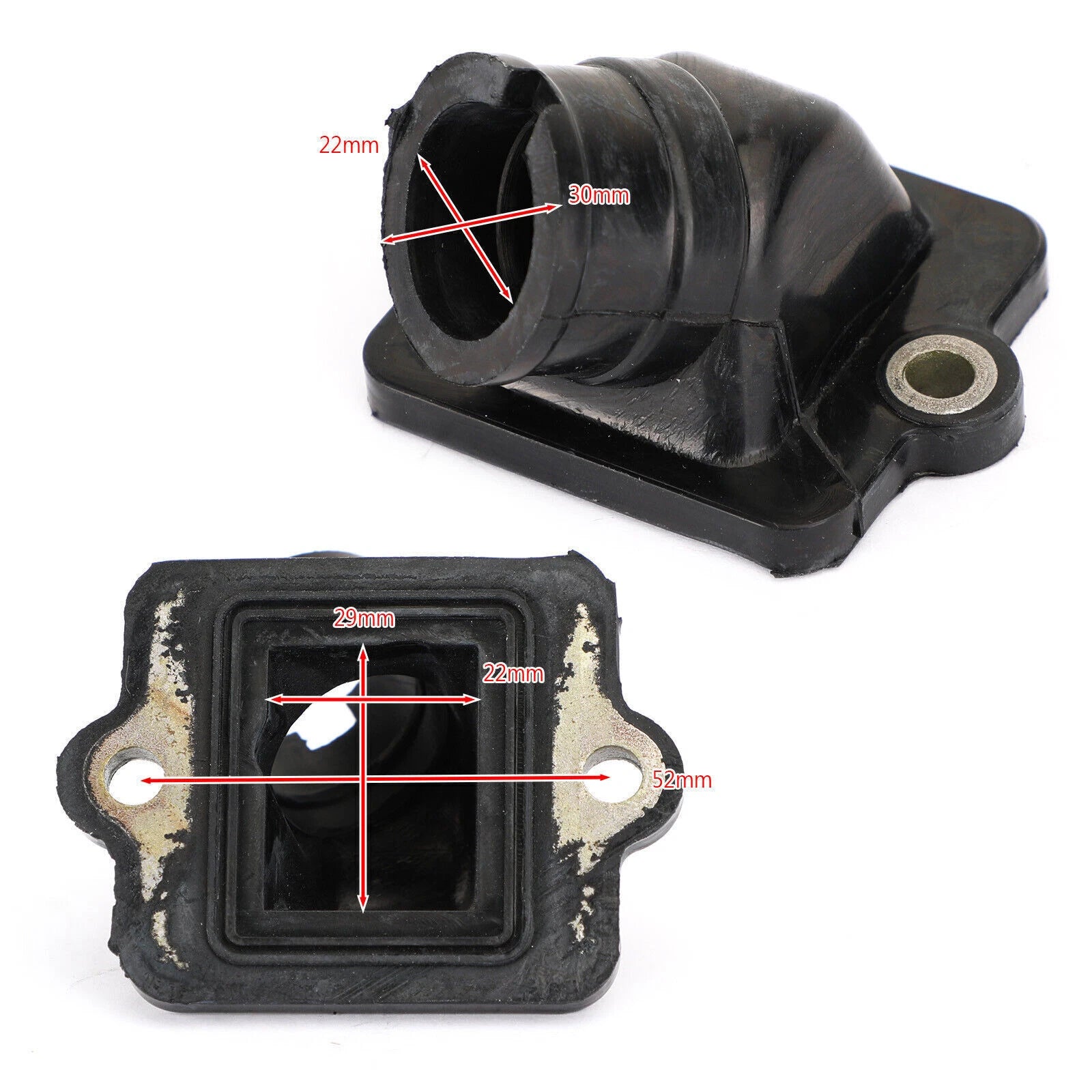 Intake Manifold Joint for Aprilia Derbi Gilera Runner Stalker Piaggio 50cc (T9)
