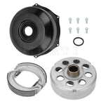 Rear Brake Drum Hub Cover Seal Kit W/Shoes for Honda Fourtrax 300 (1988–2000)