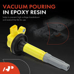 8x Yellow Ignition Coil for Ford F-150, Mustang (2011–2016)