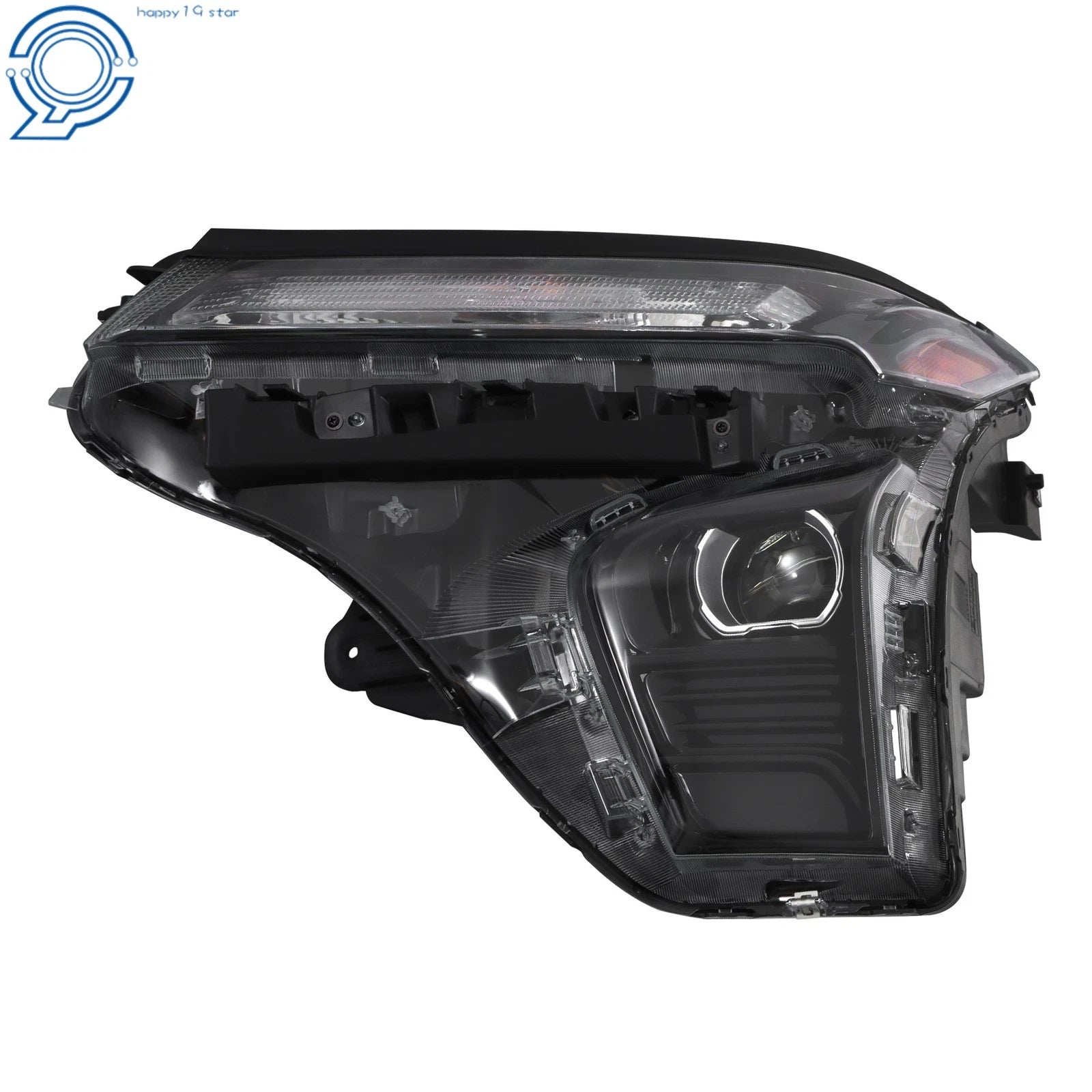 LED Black Headlight for Chevy Trax (2024-2025) Driver Projector LH Side