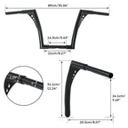 1-1/4" 12" Ape Hanger Handlebar for Harley Sportster FXST FLST (Custom)