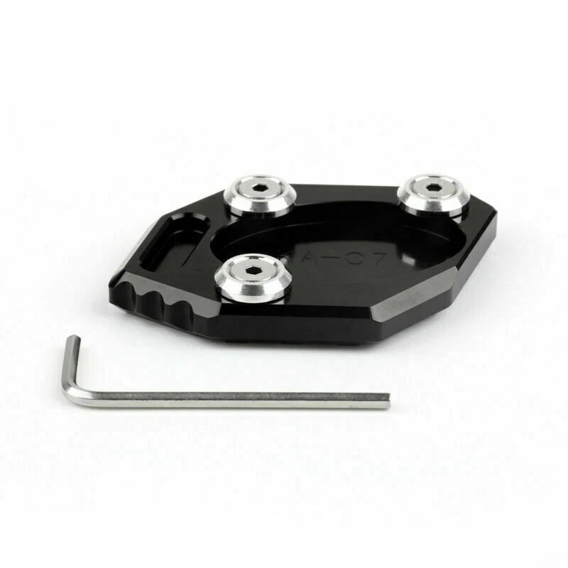 Kickstand Side Stand Plate Pad for Kawasaki Ninja 250 300 (2013–2015)