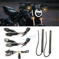 Sequential Smoked Turn Signal Light Strip for Motorcycle (Year–Year)
