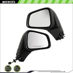 Power Mirrors Set of 2 for Chevy Trax (2015–2016) Heated Black 5Pin