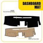 Dash Cover Mat for Nissan Frontier (2007–2020) - Black