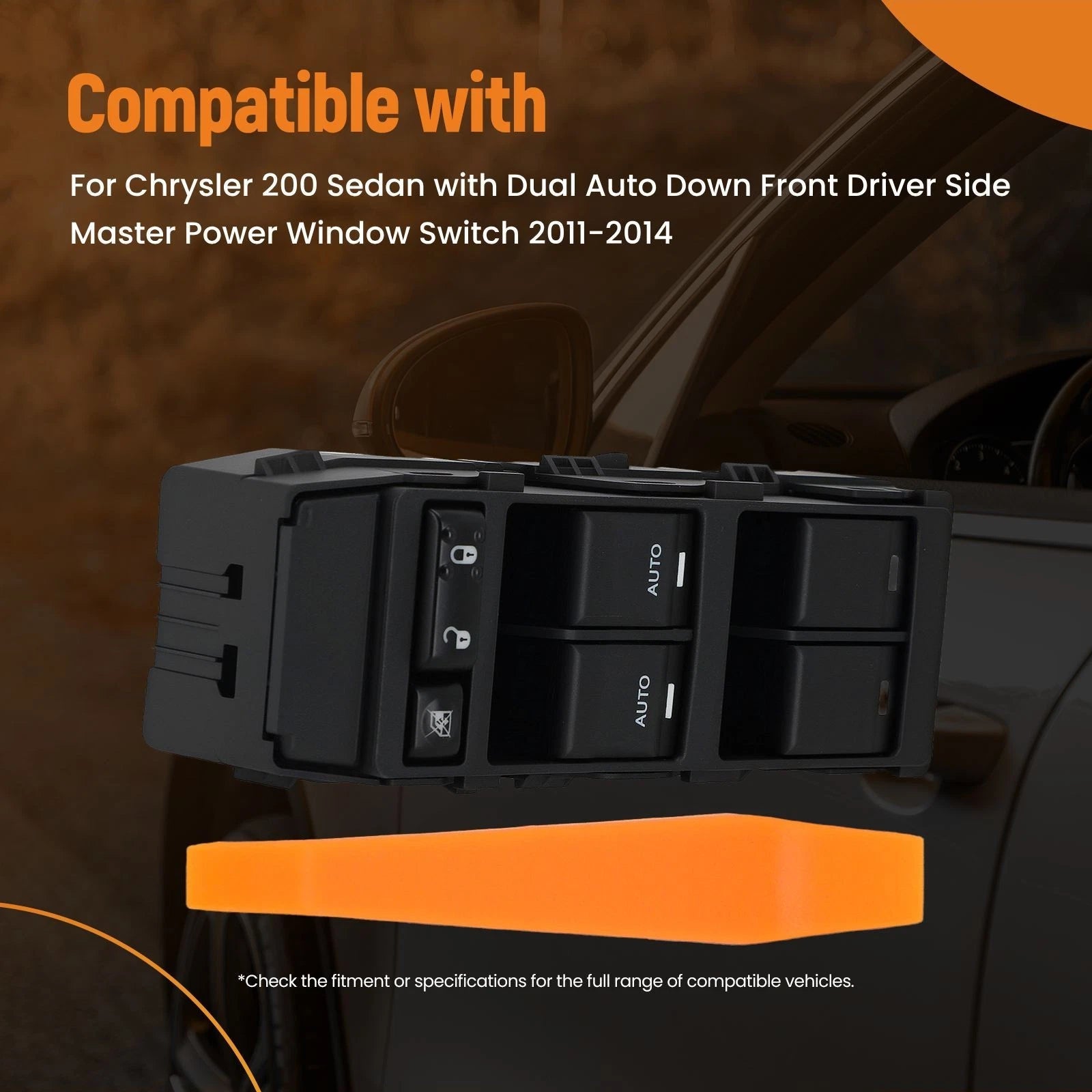 Driver Door Switch for Chrysler 200/Sebring (2007–2014) 4602781AA