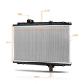 Full Aluminum Core 2-Row Cooling Radiator for Peterbilt 330/335 (2008–2010)