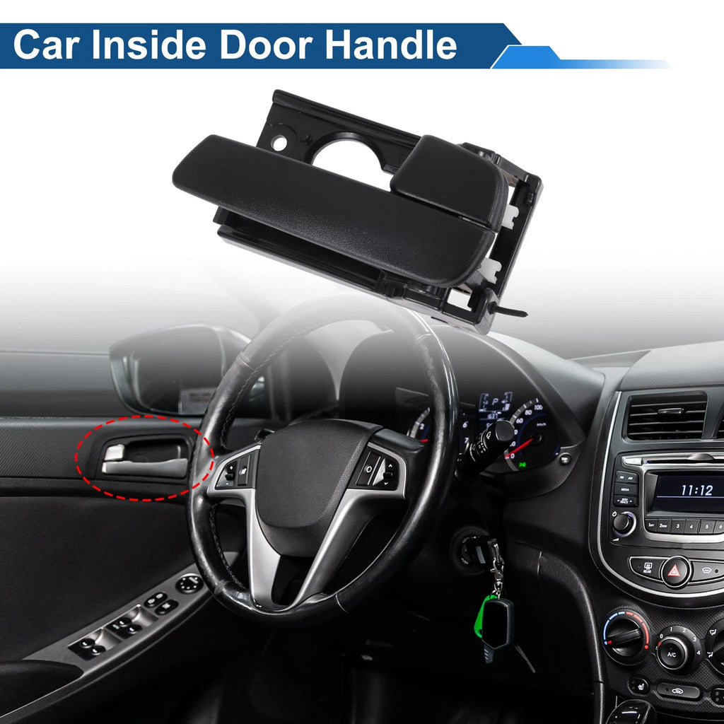 Rear Right Passenger Side Interior Door Handle for Kia Rio (2012–2017) No. 836201G000