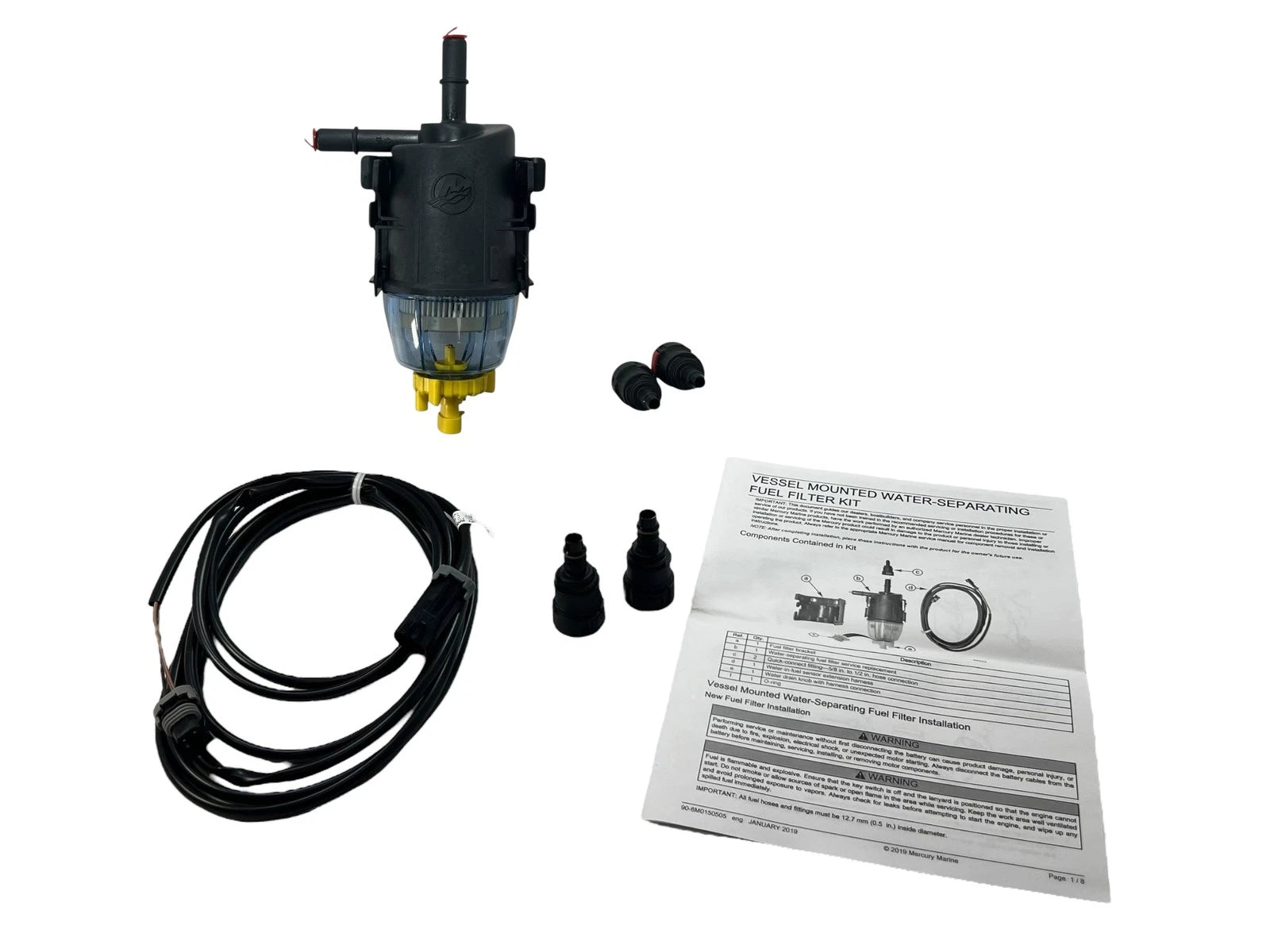 Marine Fuel Filter Kit for Mercury Racing (1998) 8M0150504