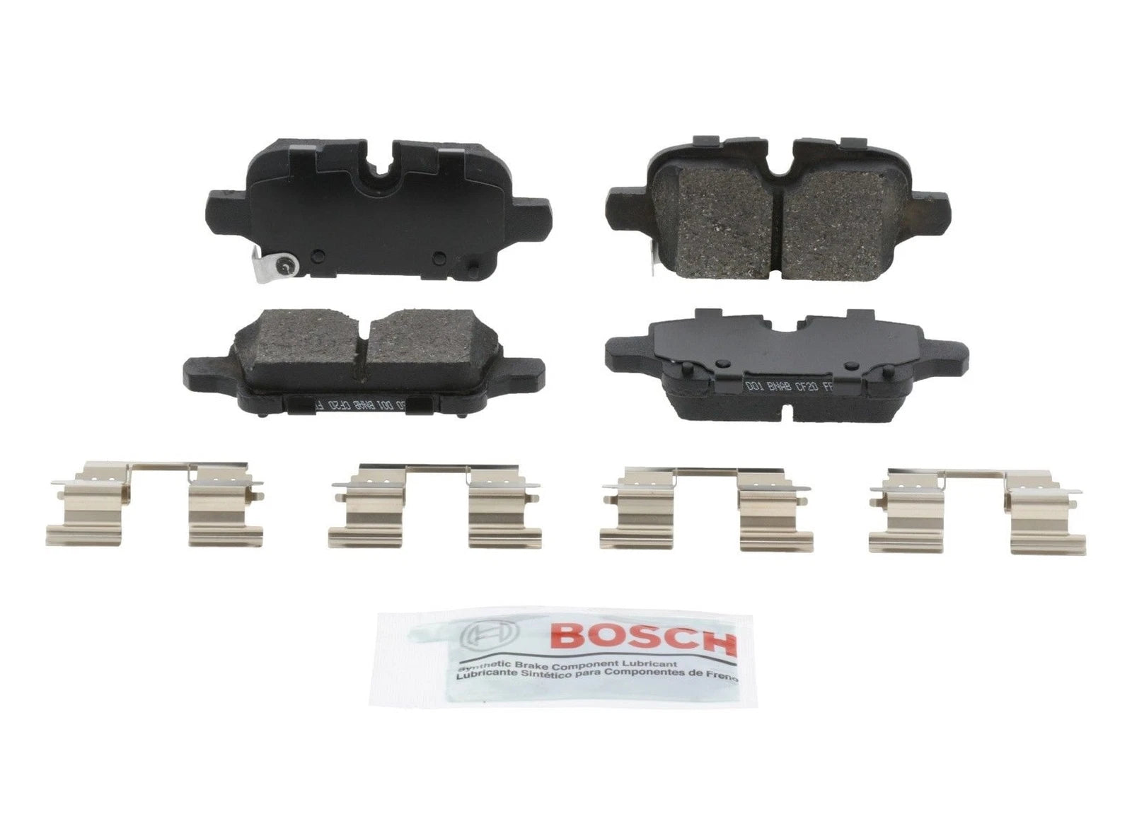 Set of 4 Bosch Rear Disc Brake Pads for (BE2374H)