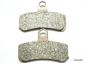 Front Rear Brake Pads for Harley FXDC Dyna Super Glide (2008–2014)