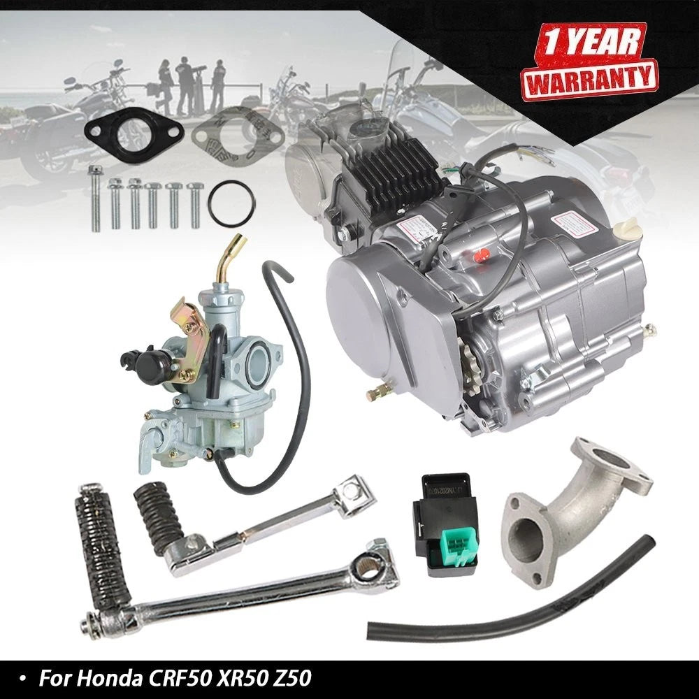 125cc 4 Stroke Engine Motor Kit for Honda CRF50 XR50 Z50 (Year Range)