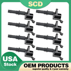 8 Ignition Coils for Ford F-150 Expedition Explorer Mustang Lincoln 4.6L V6 UF537