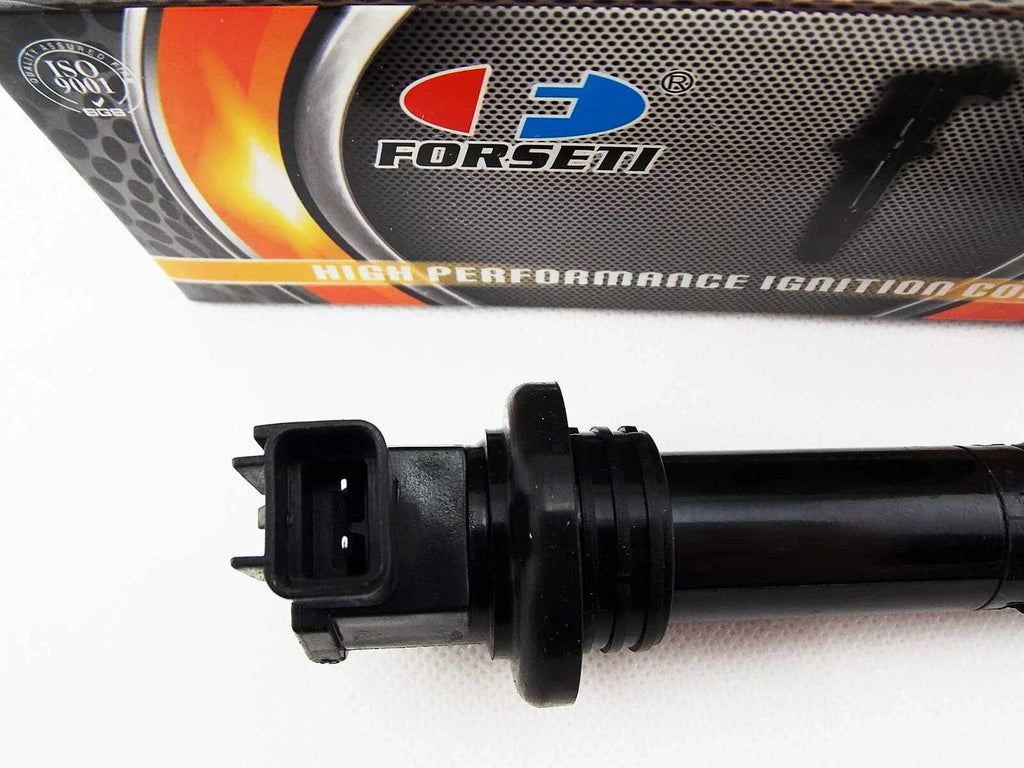 4 x FORSETI Ignition Coil Spark Plug Caps for YAMAHA YZF-R6 (1999-2017)