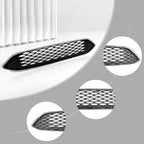 Front Upper Bumper Grille with Chrome Trim for Ford Focus (2015–2018)