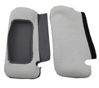 Sunvisors Cover for Ford Mustang (1987–1993) Blue Stitch PVC Leather