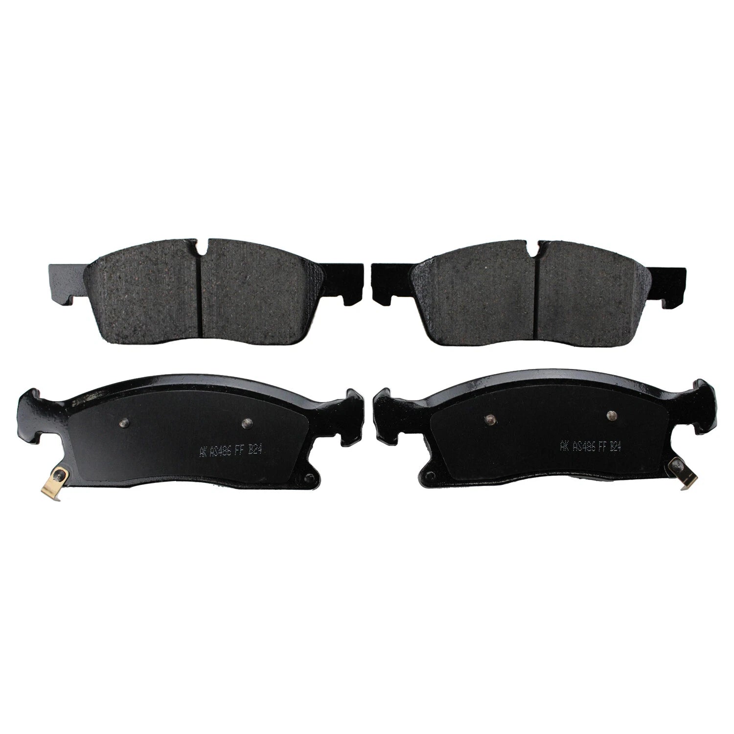 Set of 4 Akebono ProACT Front Ceramic Brake Pads for Durango Grand Cherokee